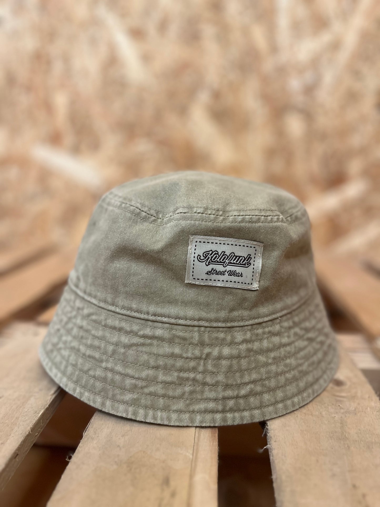 Gorro bucket denim