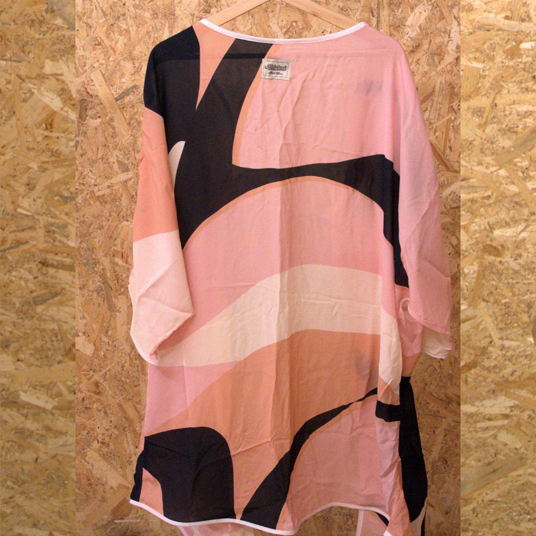 Kimono formas Rosa