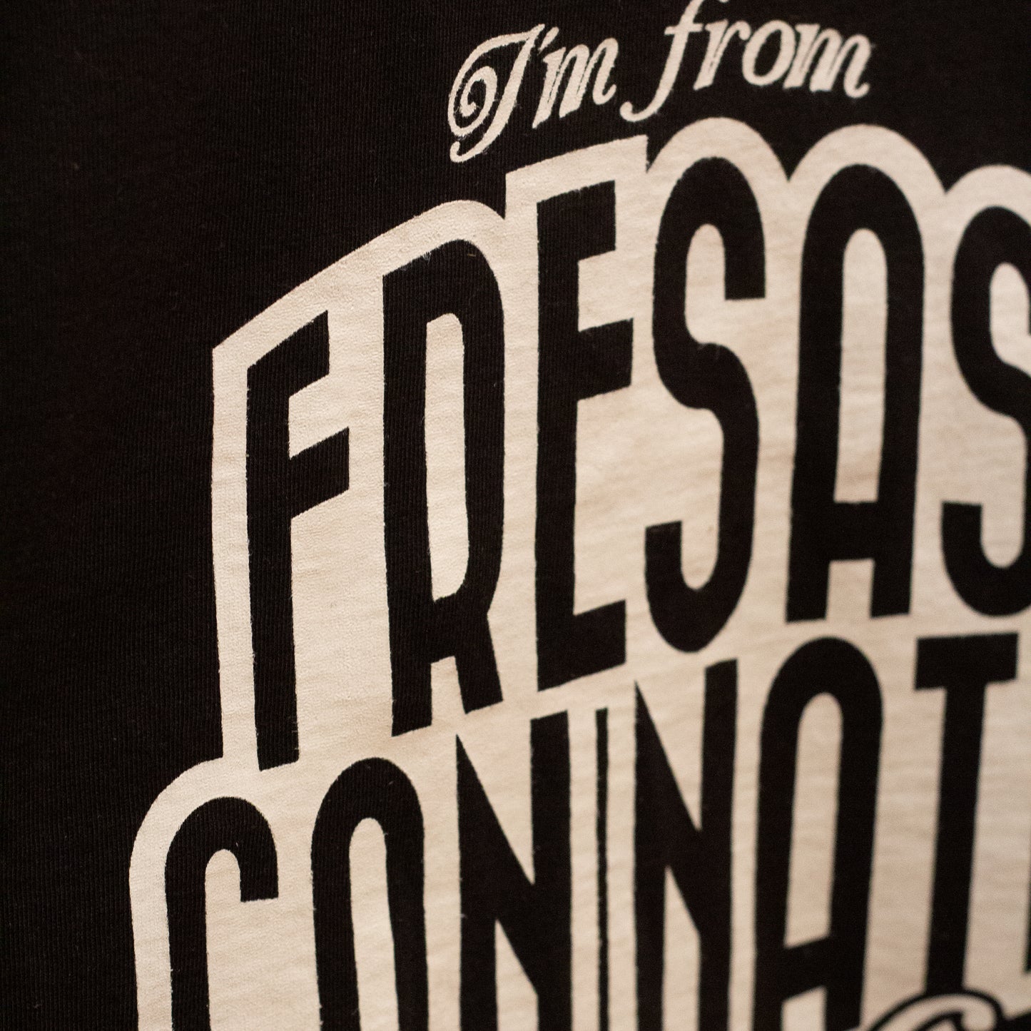 Camiseta #fcnschool KIDS negra