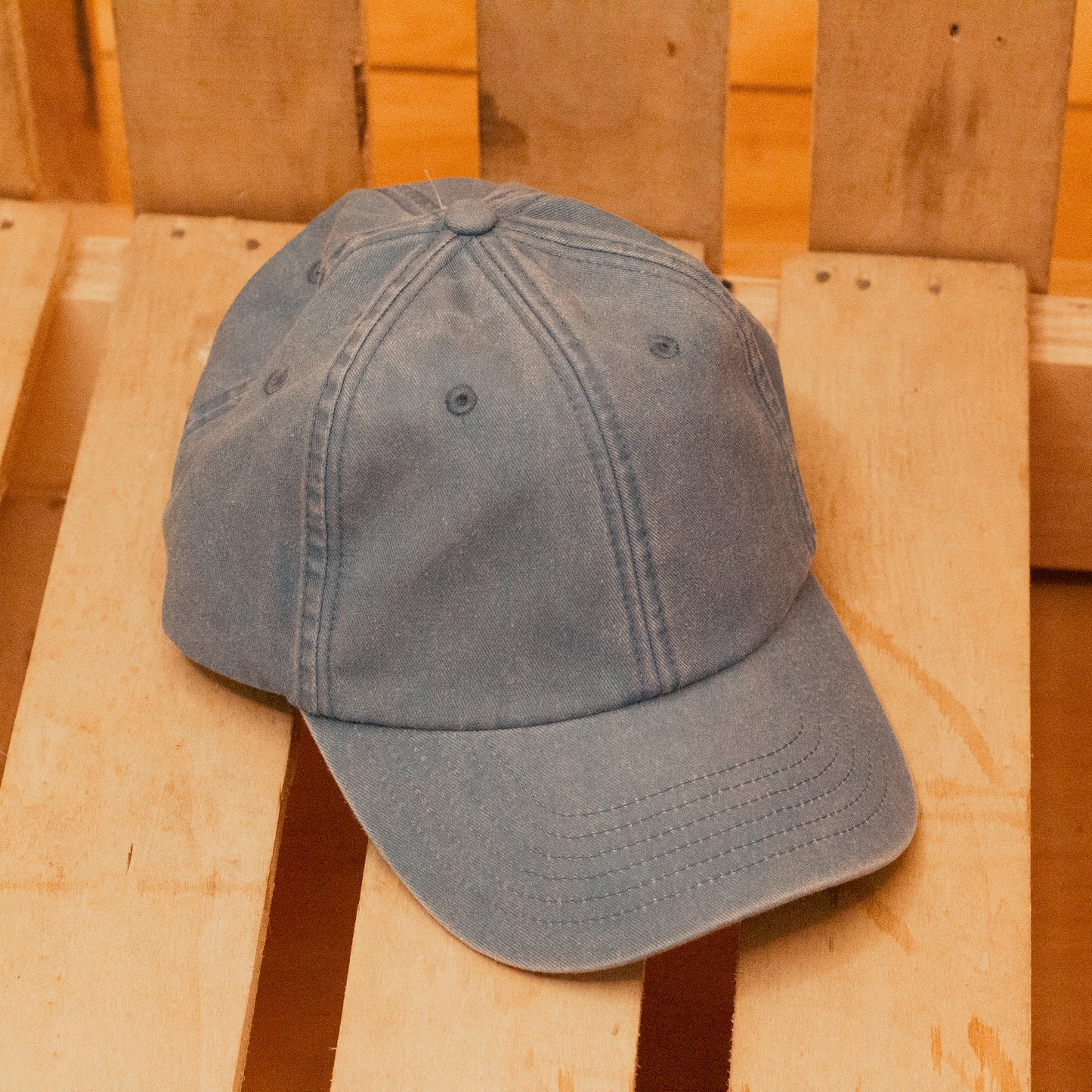 Gorra dad denim