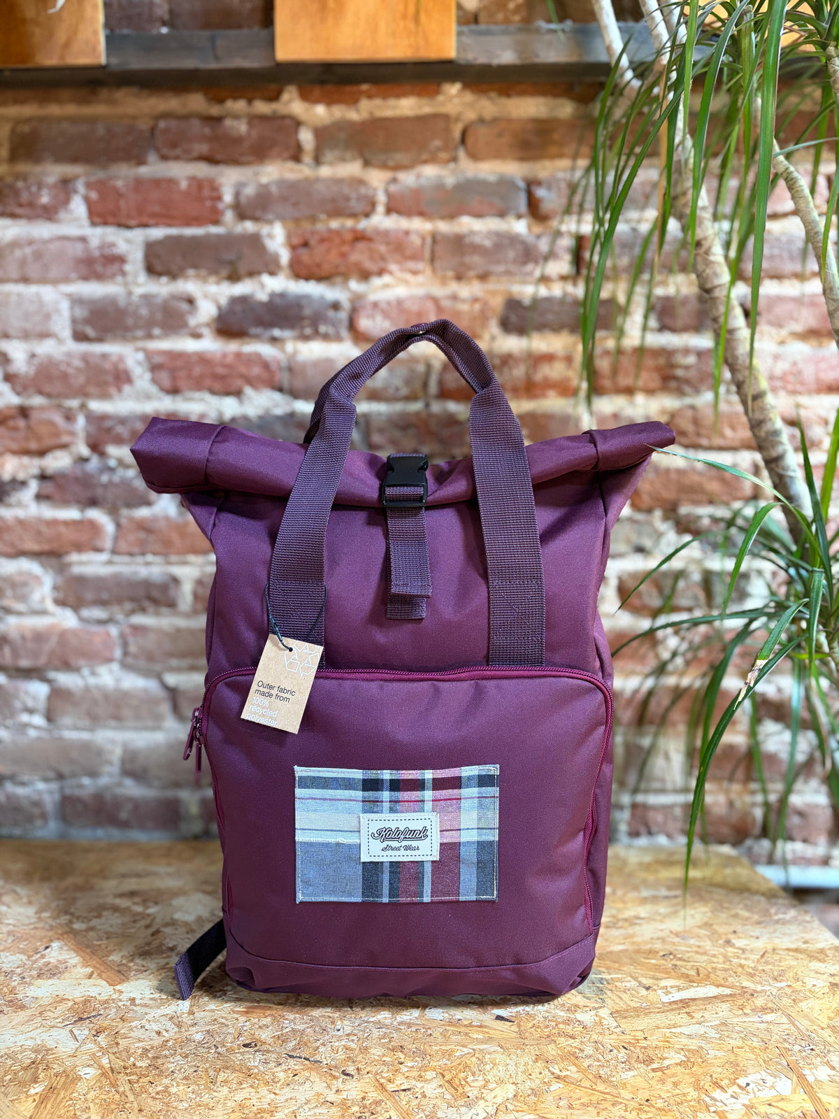 Mochila Roll Top Recycled