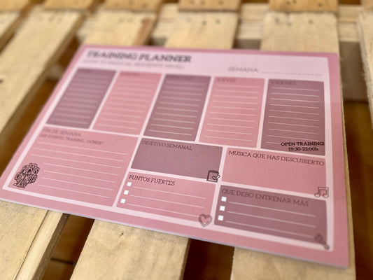 Training Planner A4