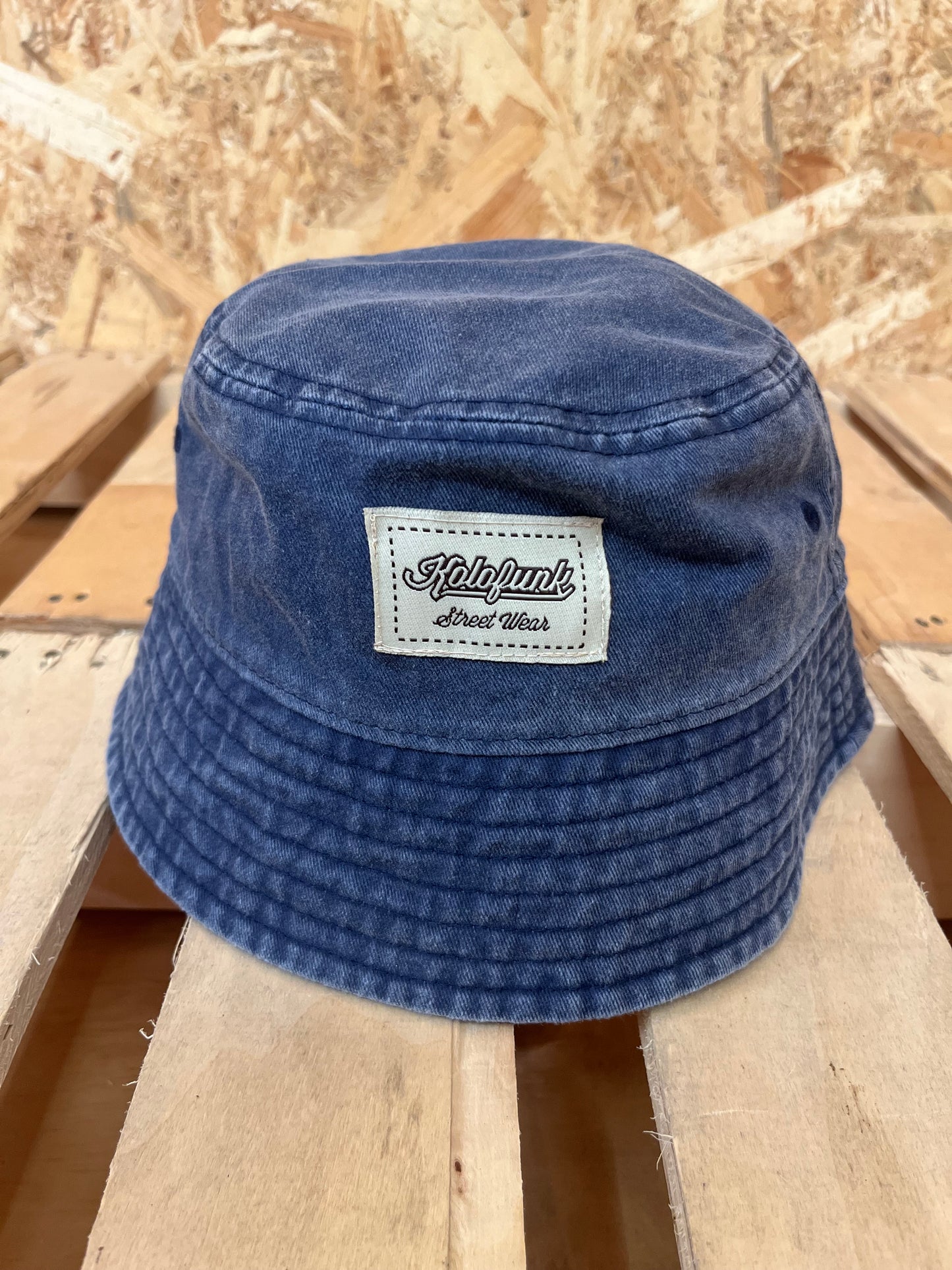 Gorro bucket denim