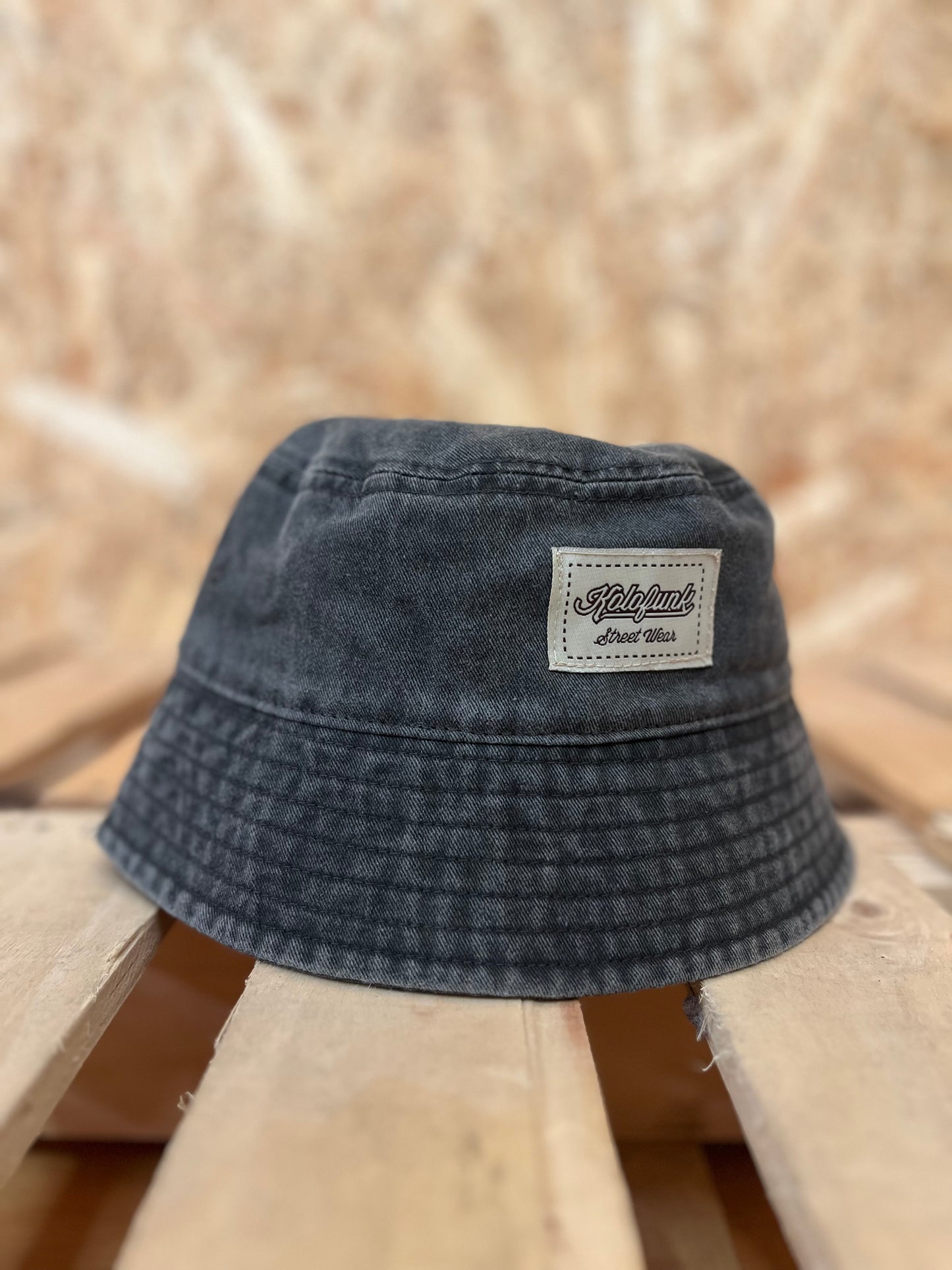 Gorro bucket denim