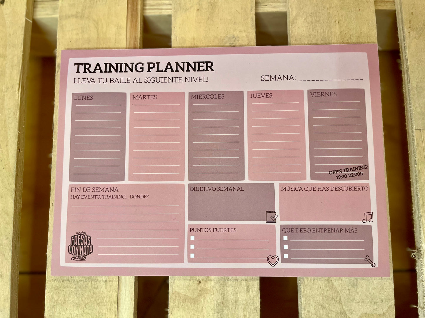Training Planner A4